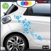 ADESIVI PER AUTO - FIORI E FARFALLE- AUTO MACCHINA - NOVITà!! auto moto camper, stickers, decal (CELESTE) ADESIVI PER AUTO - FIORI E FARFALLE- AUTO MACCHINA - NOVITà!! auto moto camper, stickers, decal (CELESTE)