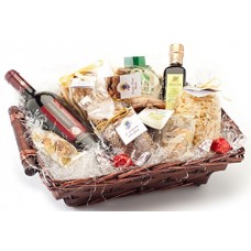 Cesto Regalo Nanneddu 2016 by Casa Del Grano - Prelibatezze d'Italia - Cesto in Vimini con 12 Specialità Gastronomiche Sarde Cesto Regalo Nanneddu 2016 by Casa Del Grano - Prelibatezze d'Italia - Cesto in Vimini con 12 Specialità Gastronomiche Sarde