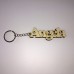 Portachiave in legno con gancio in metallo - personalizzato con nome (Angela) Portachiave in legno con gancio in metallo - personalizzato con nome (Angela)