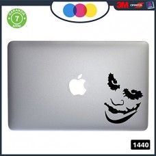 Adesivo - JOKER -Heath Ledger- BATMAN - PER TUTTI I MODELLI DI Mac Book Apple -ADESIVO ADATTO A OGNI TIPO DI COMPUTER