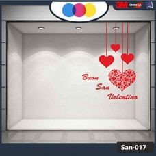 Vetrofania San Valentino - Cuori adesivi - rosso - Vetrine per negozi - love, san valentino, stickers, adesivi Vetrofania San Valentino - Cuori adesivi - rosso - Vetrine per negozi - love, san valentino, stickers, adesivi
