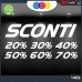 Vetrofanie - SCONTI- 20%-30%-40%-50%-60%-70% (BIANCO) ADESIVI VETRINE NEGOZI - Vetrine negozi per saldi, stickers, adesivi Cod.1409 Vetrofanie - SCONTI- 20%-30%-40%-50%-60%-70% (BIANCO) ADESIVI VETRINE NEGOZI - Vetrine negozi per saldi, stickers, adesivi Cod.1409