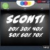 Vetrofanie - SCONTI - 20%-30%-40%-50%-60%-70% (BIANCO) ADESIVI VETRINE NEGOZI - Vetrine negozi per saldi, stickers, adesivi Cod.1412 Vetrofanie - SCONTI - 20%-30%-40%-50%-60%-70% (BIANCO) ADESIVI VETRINE NEGOZI - Vetrine negozi per saldi, stickers, adesivi Cod.1412