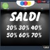 Vetrofanie -SALDI - 20%-30%-40%-50%-60%-70% (BIANCO) ADESIVI VETRINE NEGOZI - Vetrine negozi per saldi, stickers, adesivi Cod.1393 Vetrofanie -SALDI - 20%-30%-40%-50%-60%-70% (BIANCO) ADESIVI VETRINE NEGOZI - Vetrine negozi per saldi, stickers, adesivi Cod.1393