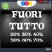 Vetrofanie -FUORI TUTTI - 20%-30%-40%-50%-60%-70% (BIANCO) ADESIVI VETRINE NEGOZI - Vetrine negozi per saldi, stickers, adesivi Cod.1398 Vetrofanie -FUORI TUTTI - 20%-30%-40%-50%-60%-70% (BIANCO) ADESIVI VETRINE NEGOZI - Vetrine negozi per saldi, stickers, adesivi Cod.1398