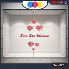 Vetrofania San Valentino - Cuori adesivi - rosso - Vetrine per negozi - love, san valentino, stickers, adesivi Vetrofania San Valentino - Cuori adesivi - rosso - Vetrine per negozi - love, san valentino, stickers, adesivi