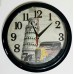 OROLOGIO DA PARETE TORRE DI PISA ED AUTO PER CUCINA 28 CM OROLOGIO DA PARETE TORRE DI PISA ED AUTO PER CUCINA 28 CM