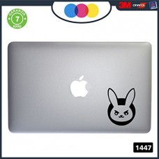 Adesivo - D.VA - OVERWATCH - PER TUTTI I MODELLI DI Mac Book Apple -ADESIVO ADATTO A OGNI TIPO DI COMPUTER