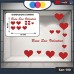 Vetrofania San Valentino - 11 ADESIVI - Cuori adesivi - rosso - Vetrine per negozi - love, san valentino, stickers, adesivi Vetrofania San Valentino - 11 ADESIVI - Cuori adesivi - rosso - Vetrine per negozi - love, san valentino, stickers, adesivi