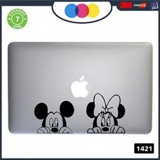 Adesivo TOPOLINO E MINNIE - MICKEY MOUSE - PER TUTTI I MODELLI DI Mac Book Apple -ADESIVO ADATTO A OGNI TIPO DI COMPUTER Adesivo TOPOLINO E MINNIE - MICKEY MOUSE - PER TUTTI I MODELLI DI Mac Book Apple -ADESIVO ADATTO A OGNI TIPO DI COMPUTER