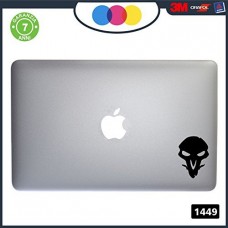 Adesivo - REAPER LOGO - OVERWATCH - PER TUTTI I MODELLI DI Mac Book Apple -ADESIVO ADATTO A OGNI TIPO DI COMPUTER