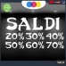 Vetrofanie - SALDI - 20%-30%-40%-50%-60%-70% (BIANCO) ADESIVI VETRINE NEGOZI - Vetrine negozi per saldi, stickers, adesivi Cod.1417 Vetrofanie - SALDI - 20%-30%-40%-50%-60%-70% (BIANCO) ADESIVI VETRINE NEGOZI - Vetrine negozi per saldi, stickers, adesivi Cod.1417