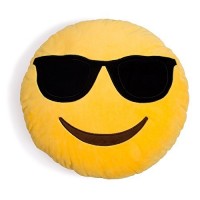CUSCINO SMILE OCCHIALI - Emoji Smiley emoticon rotonda cuscino giocattolo Peluche Car Home Office Cushion Accessori Toy Pillow regalo (Occhiali) CUSCINO SMILE OCCHIALI - Emoji Smiley emoticon rotonda cuscino giocattolo Peluche Car Home Office Cushion Accessori Toy Pillow regalo (Occhiali)