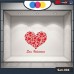 Vetrofania San Valentino - Cuori adesivi - Dimensioni 80X55 cm - rosso - Vetrine per negozi - love, san valentino, stickers, adesivi Vetrofania San Valentino - Cuori adesivi - Dimensioni 80X55 cm - rosso - Vetrine per negozi - love, san valentino, stickers, adesivi
