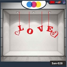 Vetrofania San Valentino - Cuori adesivi - rosso - Vetrine per negozi - love, san valentino, stickers, adesivi Vetrofania San Valentino - Cuori adesivi - rosso - Vetrine per negozi - love, san valentino, stickers, adesivi