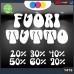 Vetrofanie - FUORI TUTTO - 20%-30%-40%-50%-60%-70% (BIANCO) ADESIVI VETRINE NEGOZI - Vetrine negozi per saldi, stickers, adesivi Cod.1416 Vetrofanie - FUORI TUTTO - 20%-30%-40%-50%-60%-70% (BIANCO) ADESIVI VETRINE NEGOZI - Vetrine negozi per saldi, stickers, adesivi Cod.1416