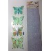 4 ADESIVI FARFALLE 5D DA MURO - DIMENSIONE 1 PEZZO: 10 x 10 CENTIMETRI - - - FLUORESCENTI e brillanti al buio